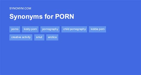 porn synonym|Porn Synonyms: 4 Synonyms and Antonyms for Porn.